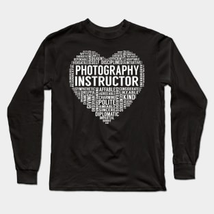 Photography Instructor Heart Long Sleeve T-Shirt